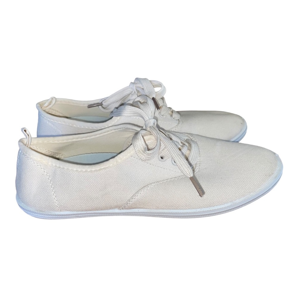 Ardene Grasshoppers Shoes Womens Eco LT Comfort Sneakers White Lace Up size 8